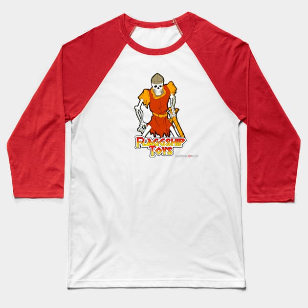 Flaggship Lair Baseball T-Shirt by Python Patrol